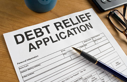 debt relief application