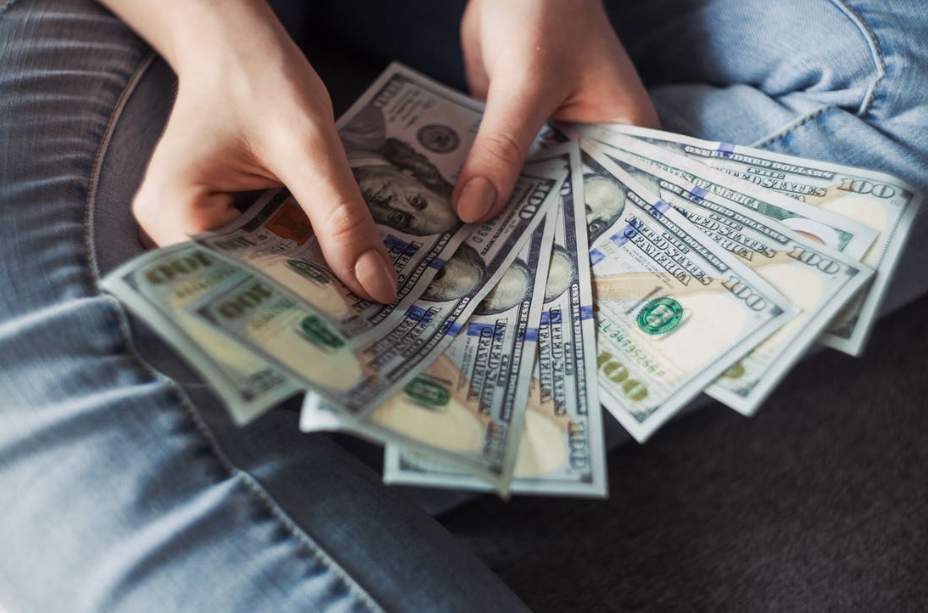 holding out money