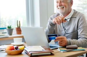 using card in office
